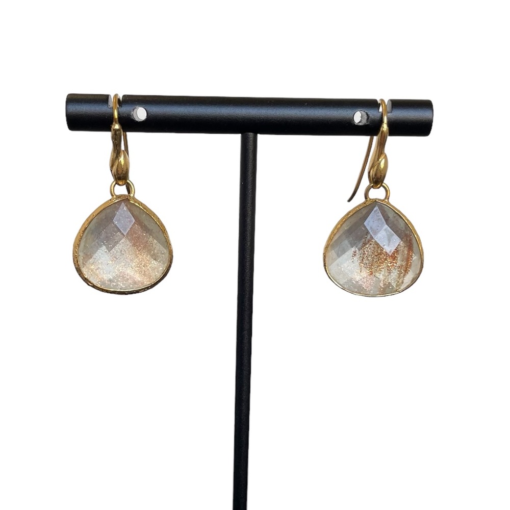 Champagne Crystal Earrings